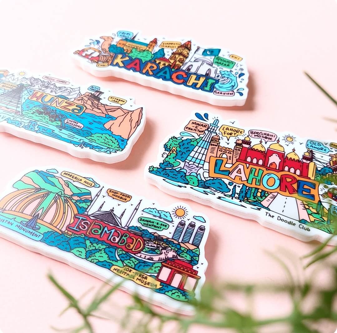 Acrylic Fridge  Magnets