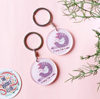 Crazy Cat Lady Acrylic Keychain