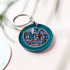 Pakistan Doodle Acrylic Keychain