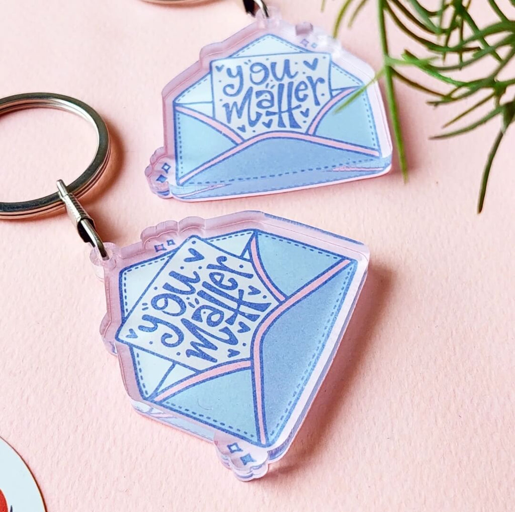 You Matter Acrylic Keychain