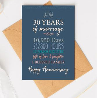 Happy Anniversary Card