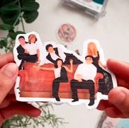 Set of 10 FRIENDS sticker pack