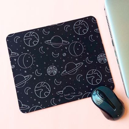 Space Doodle Mousepad
