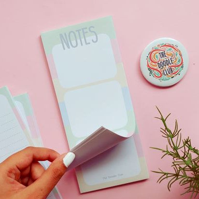 Notes Rainbow To Do List Pad