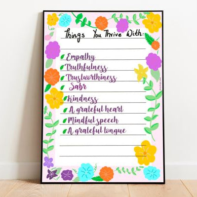 Unfettered Traits Crystal Frame (Pre-paid)