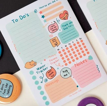 Self Care A5 Planner