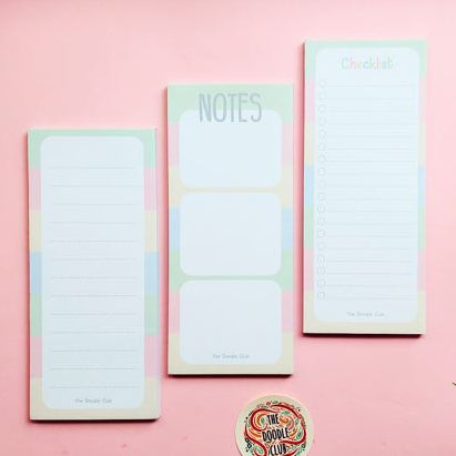 Notes Rainbow To Do List Pad