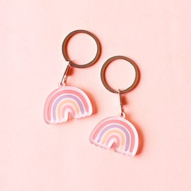 Rainbow Acrylic Keychain