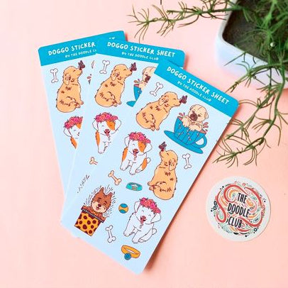 Doggo Sticker Sheet