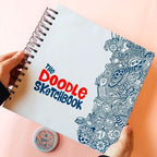 The Doodle Sketchbook - Blue & Orange