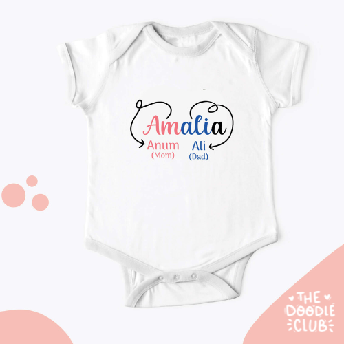 Named - Baby Onesie (Pre-paid)