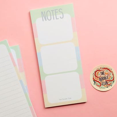 Notes Rainbow To Do List Pad