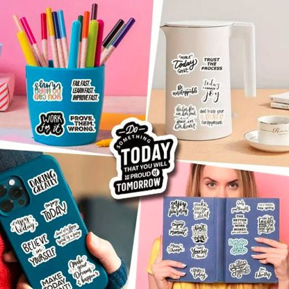 Set of 10 Inspiring Stickers