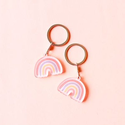 Rainbow Acrylic Keychain