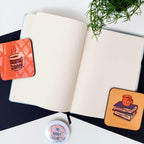 Three Bears Mustard or Ice-blue Journal