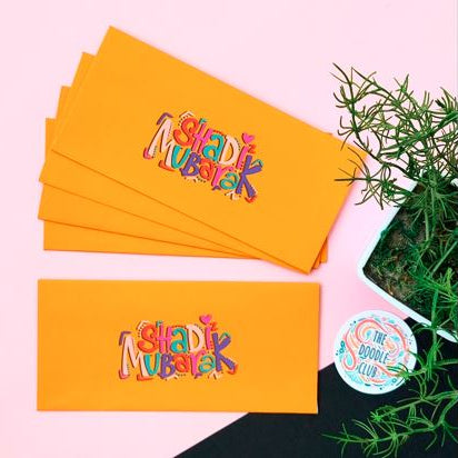 Shadi Mubarak - Mustard Yellow Envelopes