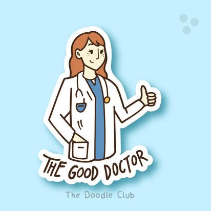 The Good Doctor Girl Sticker