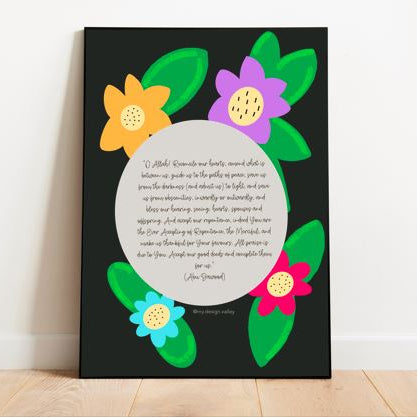 Reconciliation of The Hearts - A Prayer Crystal Frame (Pre-paid)