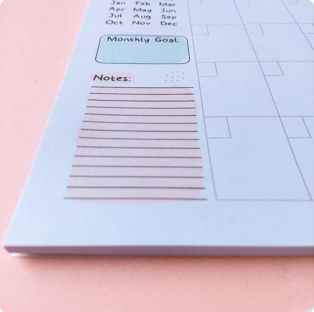 A4 Agenda Planner Mint