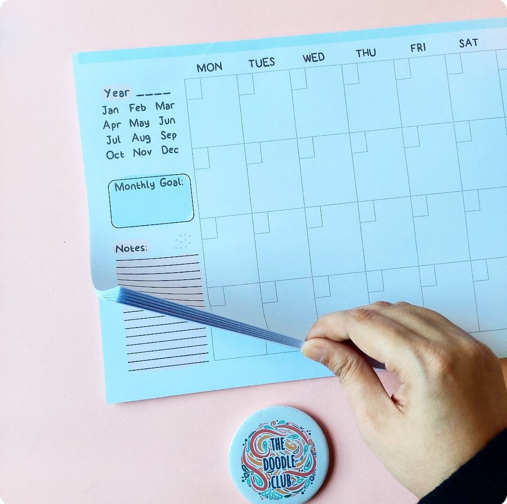 A4 Agenda Planner Mint