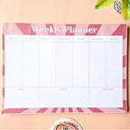 A5 Weekly Agenda Planner