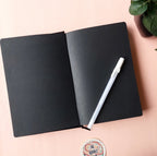 Bunny Bloom Black Paper Journal