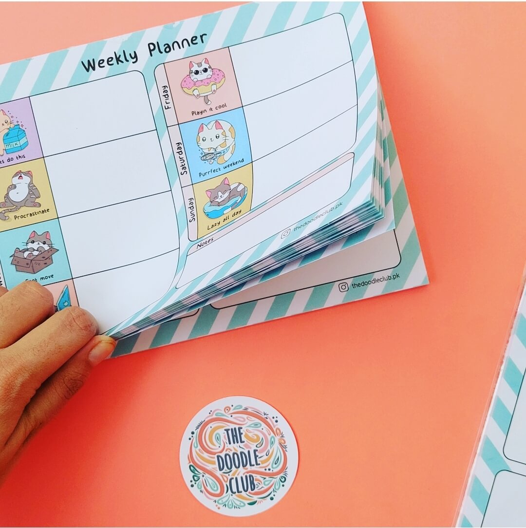 A5 Meow Weekly Planner