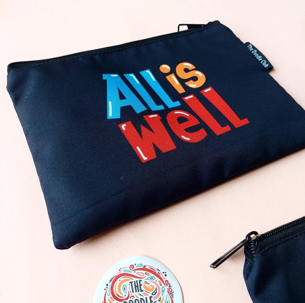 All is well pouch