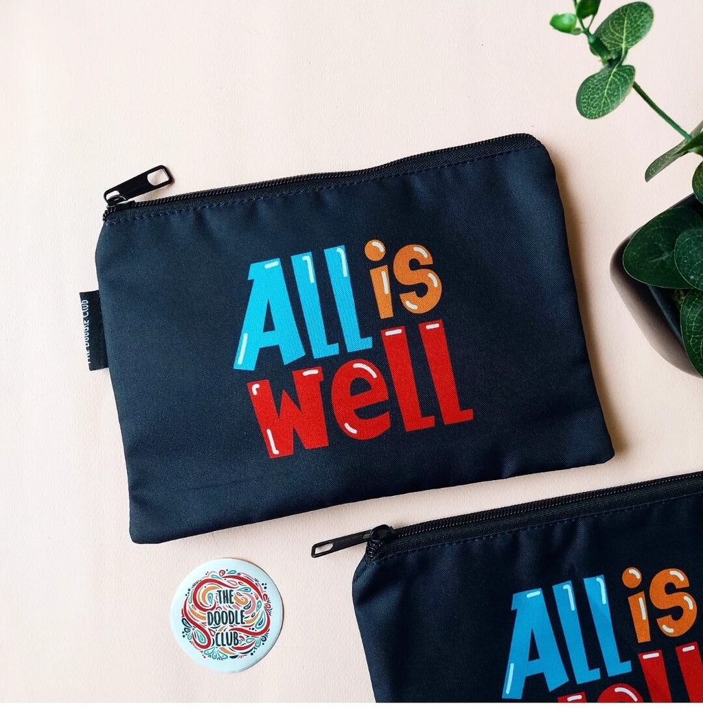All is well pouch