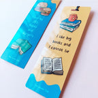 Set of 2 - Books and Burgers Bookmarks