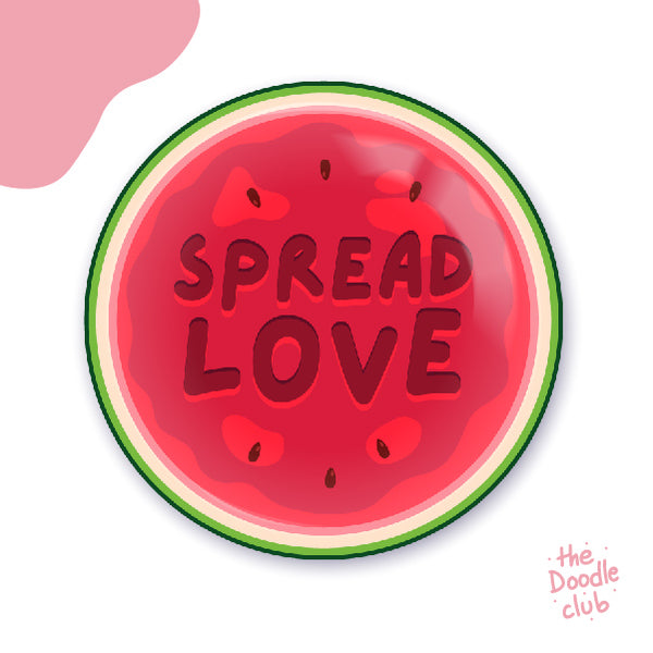 Spread Love - Pin Badge