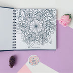 Bliss (Doodles & Mandalas) - Adult Colouring Book