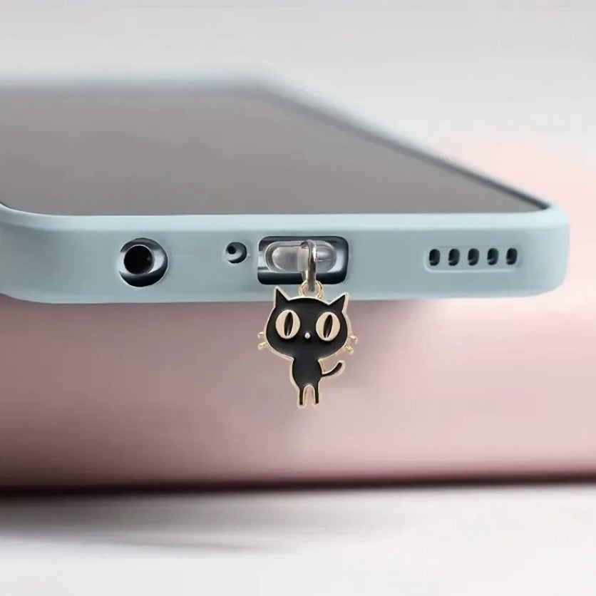 Cat Phone Dust Plug for Type C