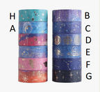 Celestial Galaxy Washi Tapes