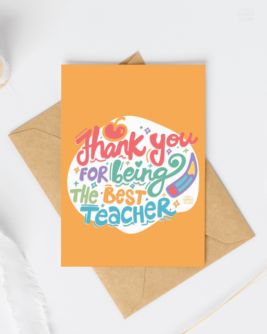 Thank You Card for Teacher - Greeting Cards