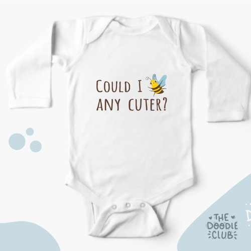 Could I Bee Any Cuter Onesie (Pre-paid)