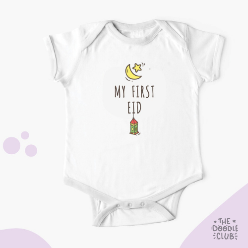 My 1st Eid - Baby Onesie (Pre-paid)