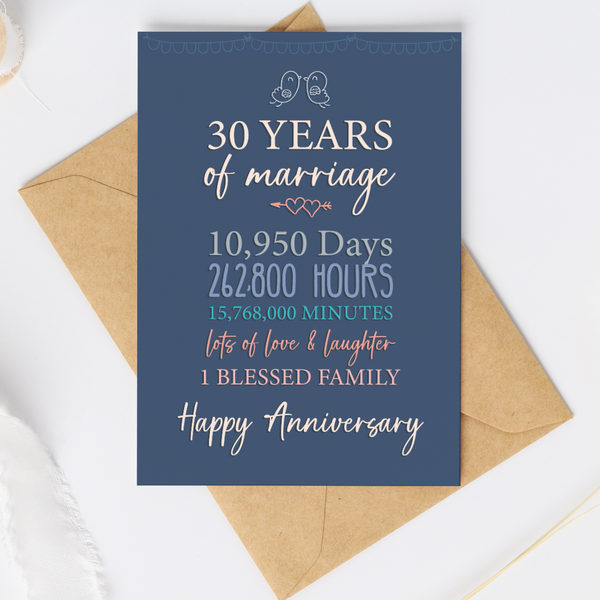 Happy Anniversary Card