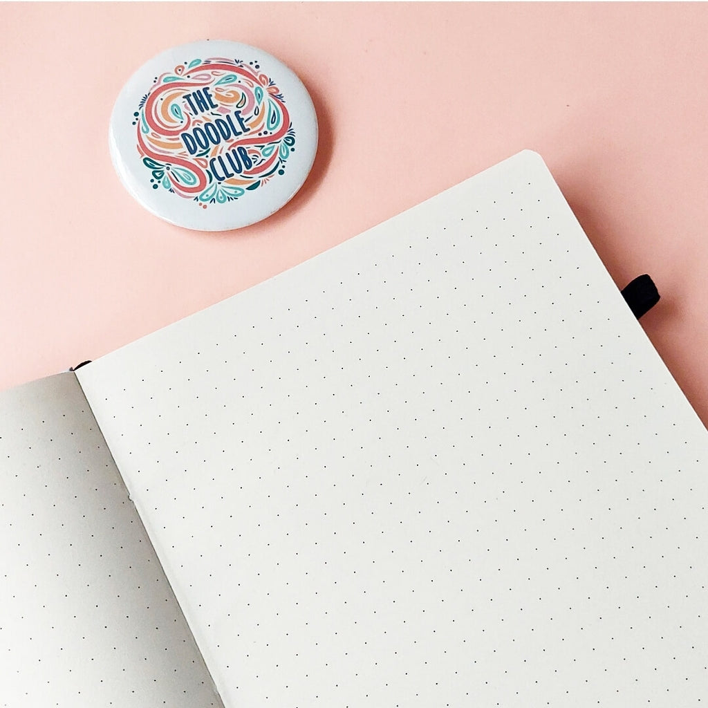 Minimalistic Paper Airplane - Sky Blue Journal