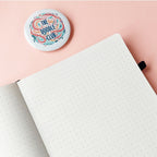 Minimalistic Paper Airplane - Sky Blue Journal