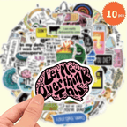 Funny Sarcastic Stickers • Set of 10
