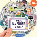 Funny Sarcastic Stickers • Set of 10