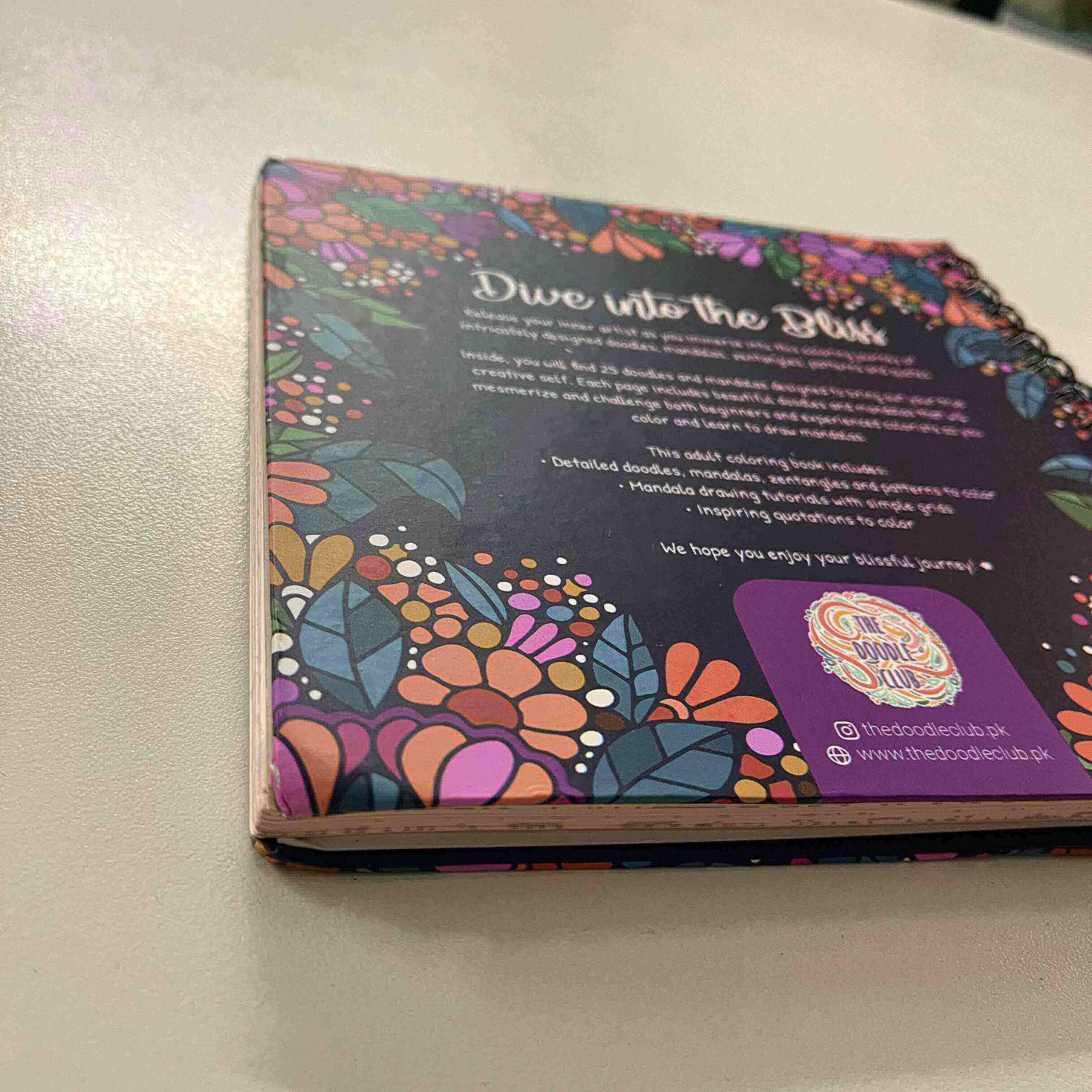 Minor Fault - Bliss (Doodles & Mandalas) - Adult Colouring Book
