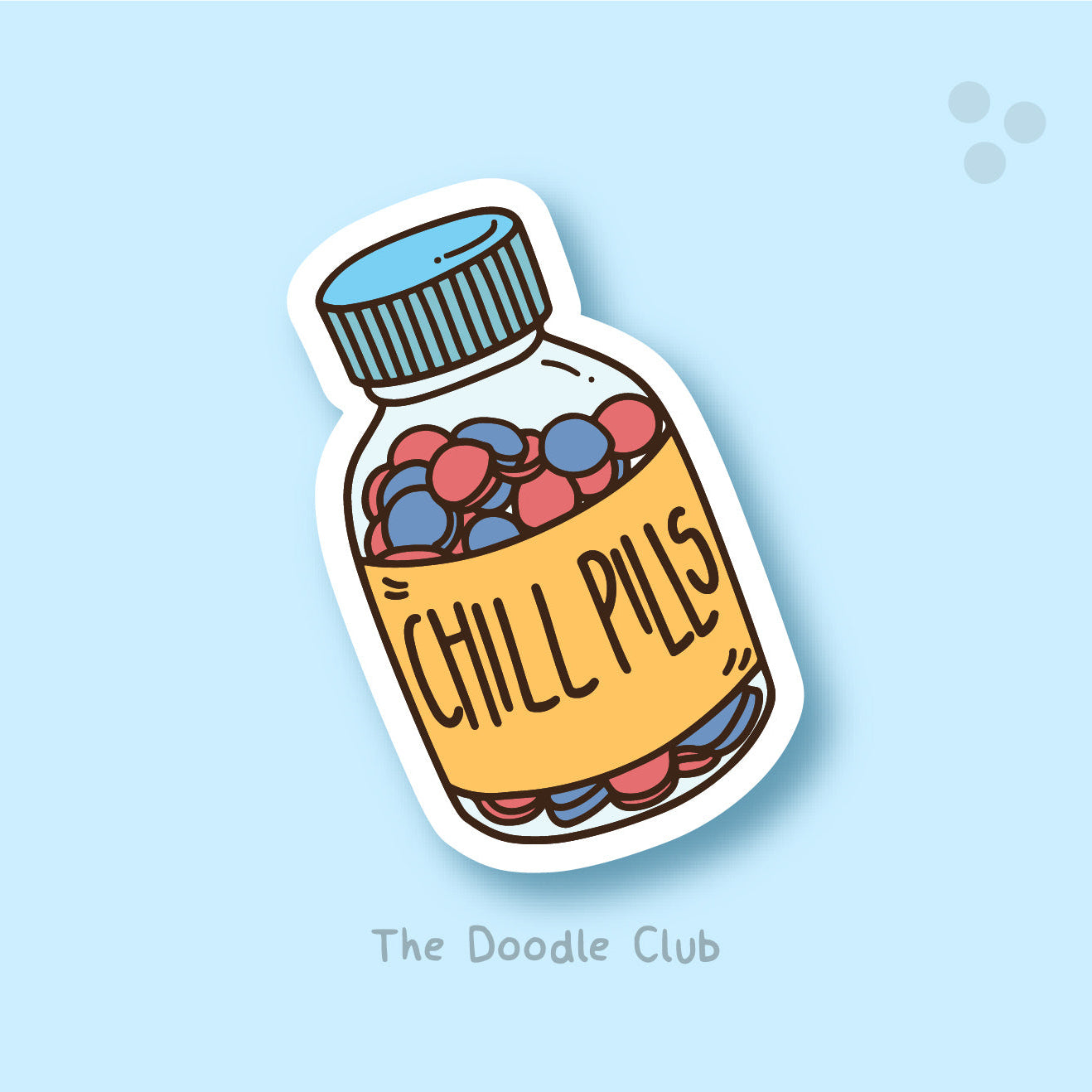Chill Pills Sticker