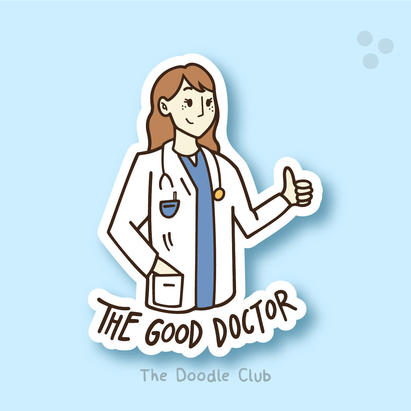 The Good Doctor Girl Sticker