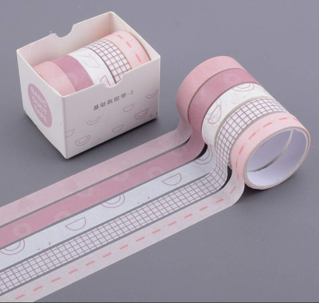 Pastel Pattern Washi Tapes