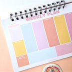 Rainbow Weekly Spiral Planner