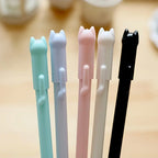 Cute Cat Black Ink Gel Pens