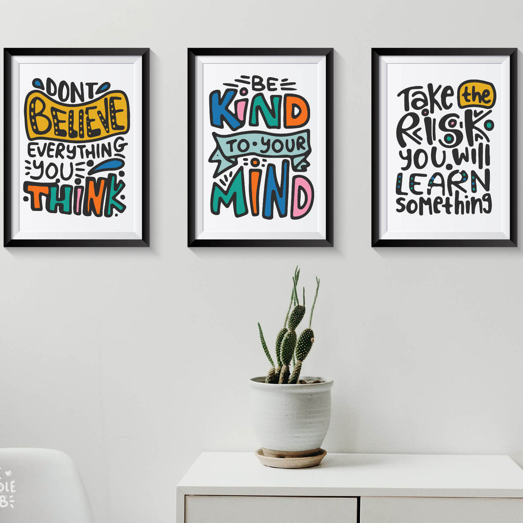 Set of 3 Quotespire Frames (Pre-paid)