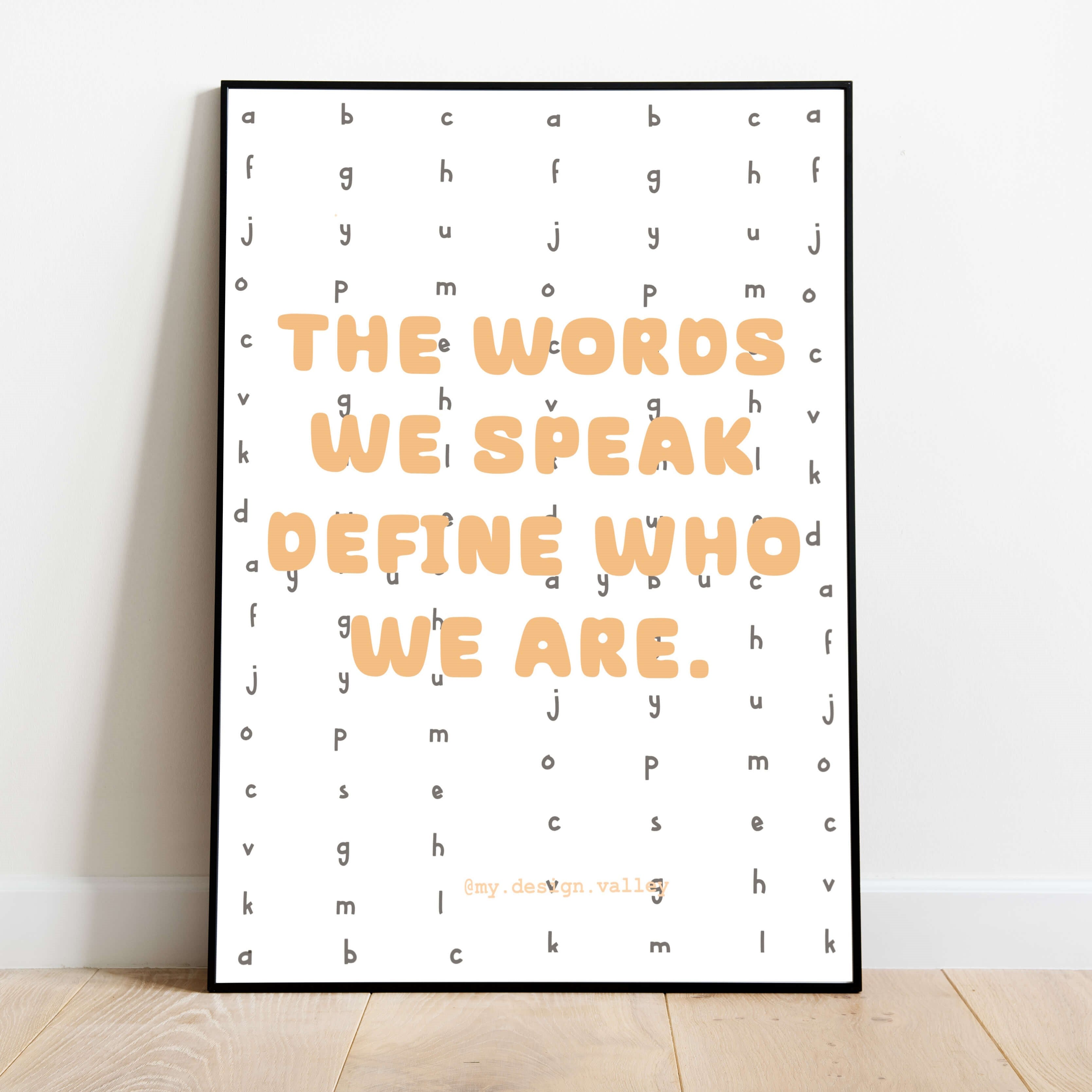 Speech Crystal Frame (Pre-paid)
